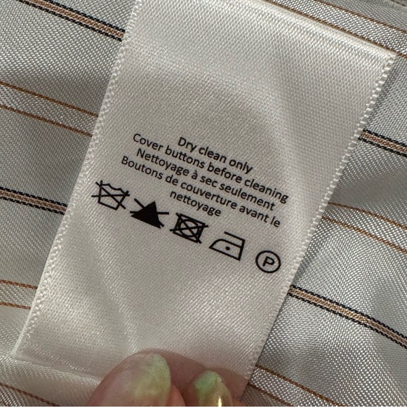 VERONICA BEARD MILLER MICRO-GINGHAM DICKEY JACKET in Camel Brown Size 16 NWT - Picture 10 of 10